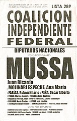 Coalición Independiente Federal