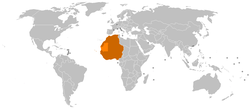 மேற்காப்பிரிக்க நாடுகளின் பொருளாதார சமூகம் Economic Community of West African States அமைவிடம்