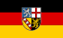 Saarland - Flagga