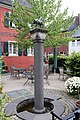 Brunnen an der Rückseite