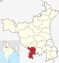 Location in Haryana