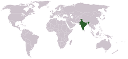 Location of India