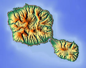 Voir sur la carte topographique de Tahiti