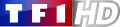 Ancien logo de TF1 HD du 28 septembre 2013 au 26 avril 2016.
