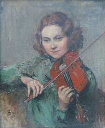 Portræt af Yolande Ostaszewska(pl), 1932