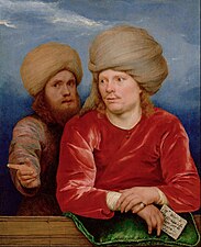 Michael Sweerts, Double portrait d'hommes en turban, vers 1660-1662.