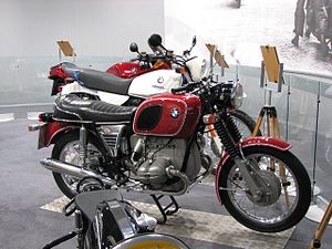 Red BMW R60/5