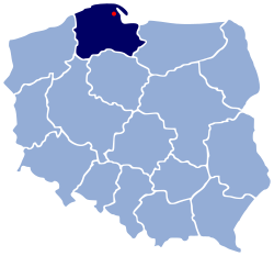 Розташування міста Вейгерово