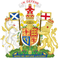 Coat of Arms of Queen Elizabeth II in Right of the United Kingdom (Used only in Scotland)