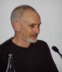 Sean McMullen at the 63rd World Science Fiction Convention in Glasgow, August 2005