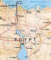 Contemporary map, Egypt