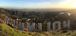 Hollywood sjoen by it Hollywood Sign wei.
