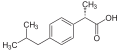 Deutsch: Struktur von (S)-Ibuprofen English: Structure of (S)-ibuprofen