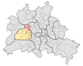 Deutsch: Wahlkreis Charlottenburg-Wilmersdorf 1 für die Wahlen zum Abgeordnetenhaus von Berlin. Stand 2006