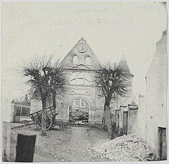 Ruine de l'église.