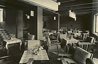 Hotel Berghof, Seefeld in Tirol, Halle, historisches Foto