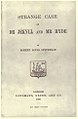 Divulaf tod va Jekyll kurmik is Hyde W-, 1886