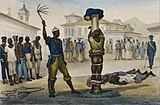 Rabszolgák nyilvános büntetése