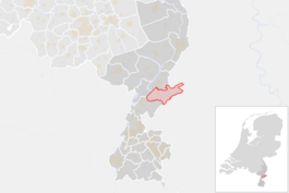 Locatie van de gemeente Roerdalen (gemeentegrenzen CBS 2016)