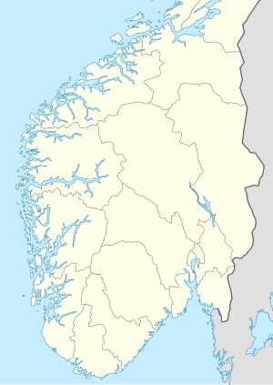 2022 Toppserien is located in Norway South