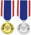 Odznaka Honorowa za Zasługi dla Skarbowości RP – awers.