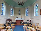 Intérieur chapelle Notre Dame de Fatima.