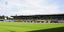 Photo of a football stadium in Veendam
