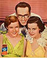 With Dorothy Wilson and Helen Mack in The Milky Way, 1936