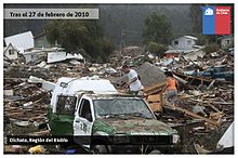 Dichato nach dem Erdbeben 2010