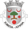 Brasão de armas da freguesia da Sobreda (Almada), Portugal