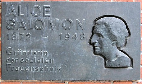 Alice Salomon plaka, Berlin