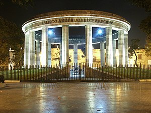 Memorial for famous people of the Mexican state of Jalisco