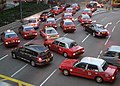 Hong Kong taxis