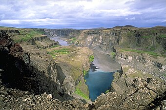 Le Park broadel Jökulsárgljúfur