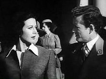 Hedy Lamarr et Robert Walker