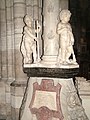 Tomb of François' heart in the Saint-Denis Basilica