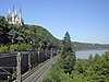 The Linke Rheinstrecke near Remagen