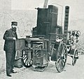 La plus ancienne voiture à vapeur Serpollet à quatre roues vendue (vers 1893).