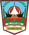 Lambang resmi Kabupatén Dharmasraya
