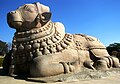 Nandi Bulle vor dem Lepakshi-Tempel, Andhra Pradesh (15./16. Jh.)