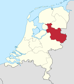 Overijssel – Localizzazione