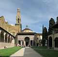 Il chiostro e Capella Pazzi