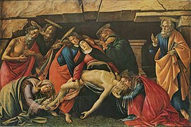 『キリストの哀悼』(1490-1492年、アルテ・ピナコテーク、ミュンヘン)