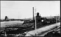 Atelier et gare du QLSJR construits en 1891 près du port de Québec.