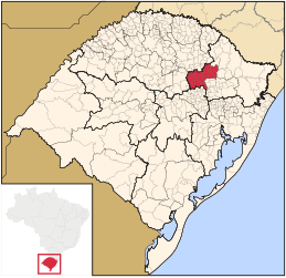 Guaporé – Mappa