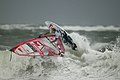 Image 4 Robby Naish Photo credit: Hoch Zwei American windsurfer Robby Naish at the 2006 Windsurf World Cup, off the coast of Sylt, Germany. Naish was one of the first athletes to gain long-lasting international fame as a windsurfer. He won his first overall World Championship title, at the age of 13. More selected pictures