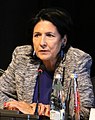 Salomé Zourabichvili, femme politique, ambassadrice de la France en Géorgie, ministre des Affaires étrangères de Géorgie et présidente de la Géorgie