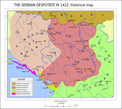 Despotati Serb më 1422