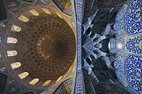 Mešita šejka Loftolláha v Isfahánu, Írán, vítězná fotografie roku 2018