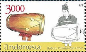 Stamp of Indonesia - 2015 - Colnect 667039 - Babun Kalimantan Utara.jpeg